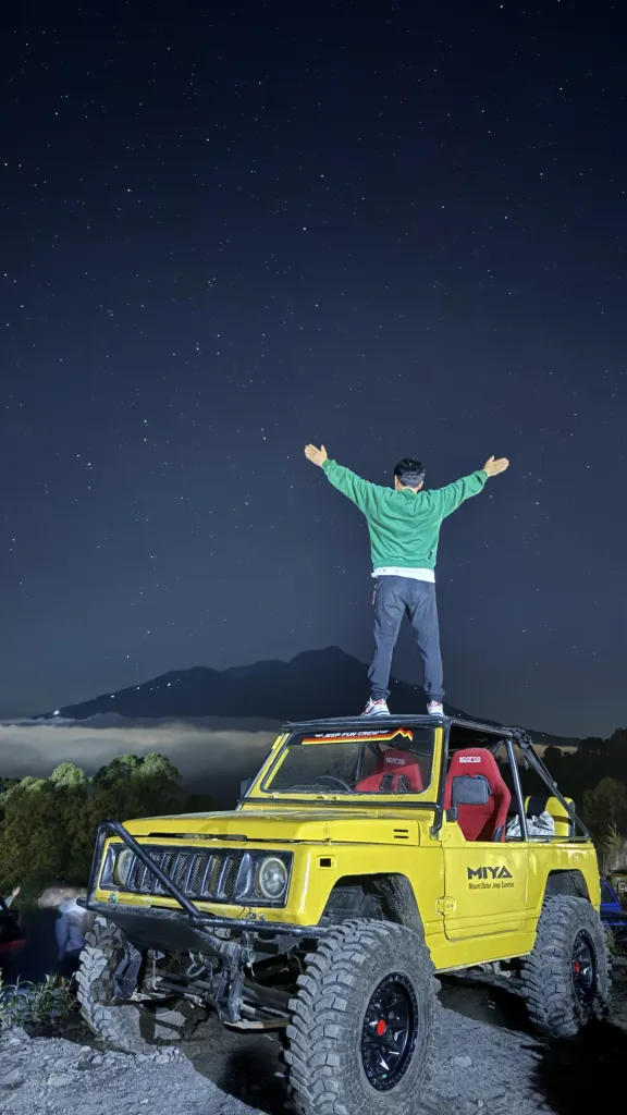 바투르산 지프 일출 사진 5/5